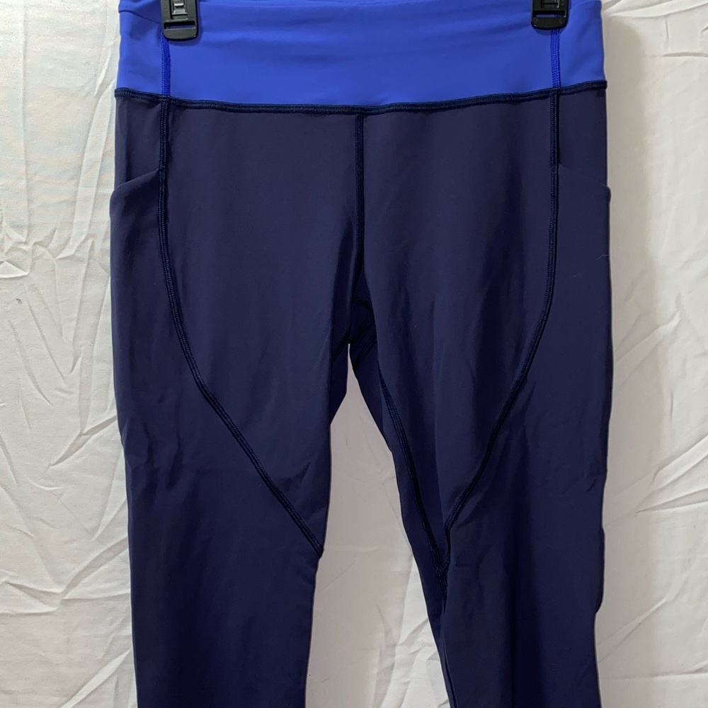 Blue lululemon capris